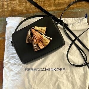 Rebecca Minkoff Sofia metallic tassels- PERFECT!